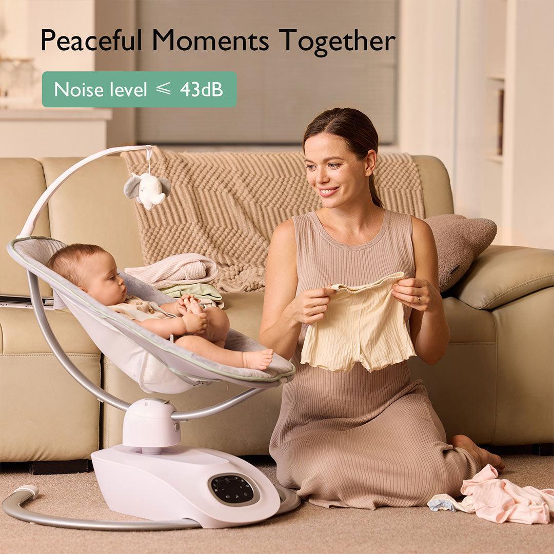 Momcozy 3D MotionElectric Baby Swing-Sleeping Aids- | Natural Baby Shower
