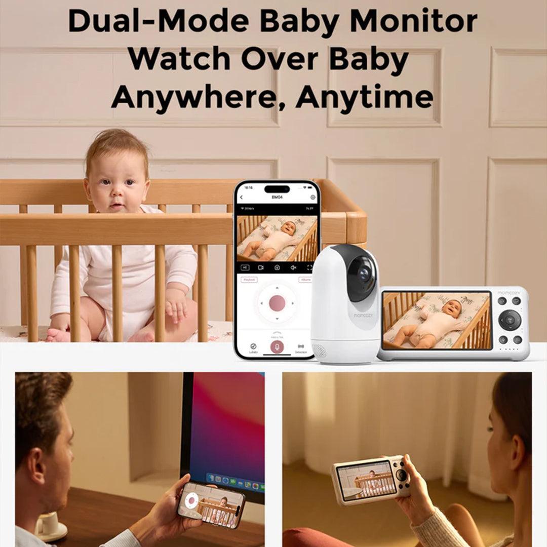 Momcozy BM04 Camera-Baby Monitors- | Natural Baby Shower