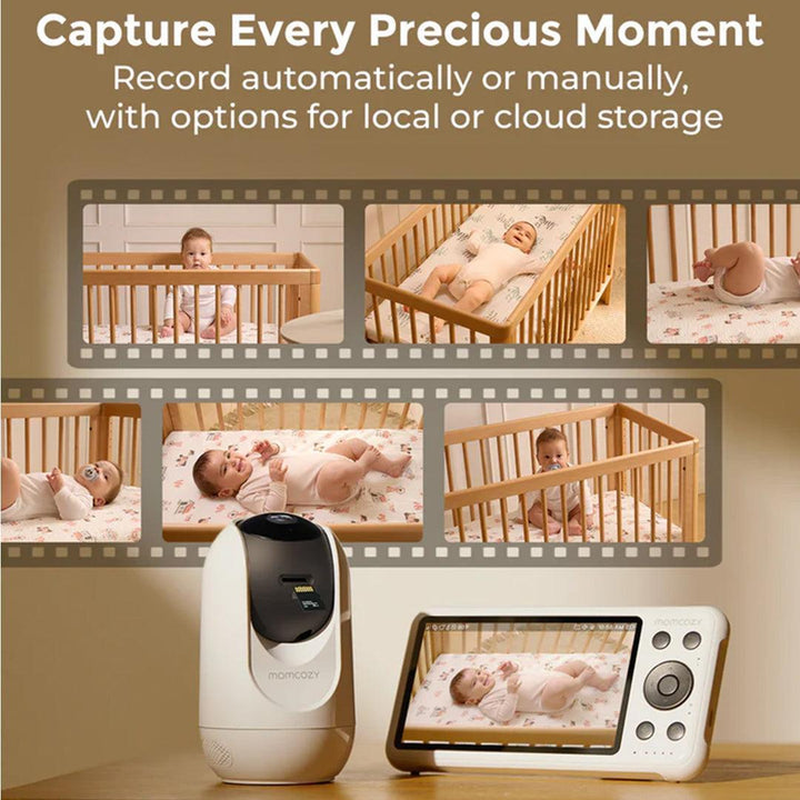 Momcozy BM04 Monitor & Camera-Baby Monitors- | Natural Baby Shower