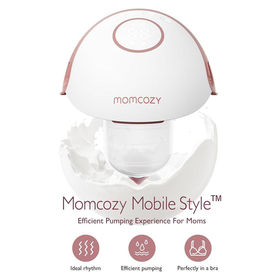 Momcozy M6 Double Breast Pump - White-Breast Pumps-White- | Natural Baby Shower