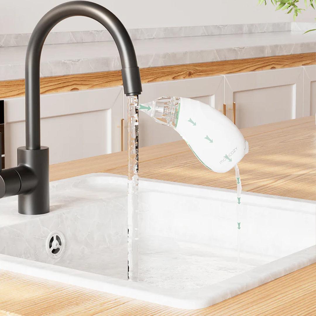 Momcozy SniffEase 2 in 1 Nasal Aspirator-Bathing Care- | Natural Baby Shower