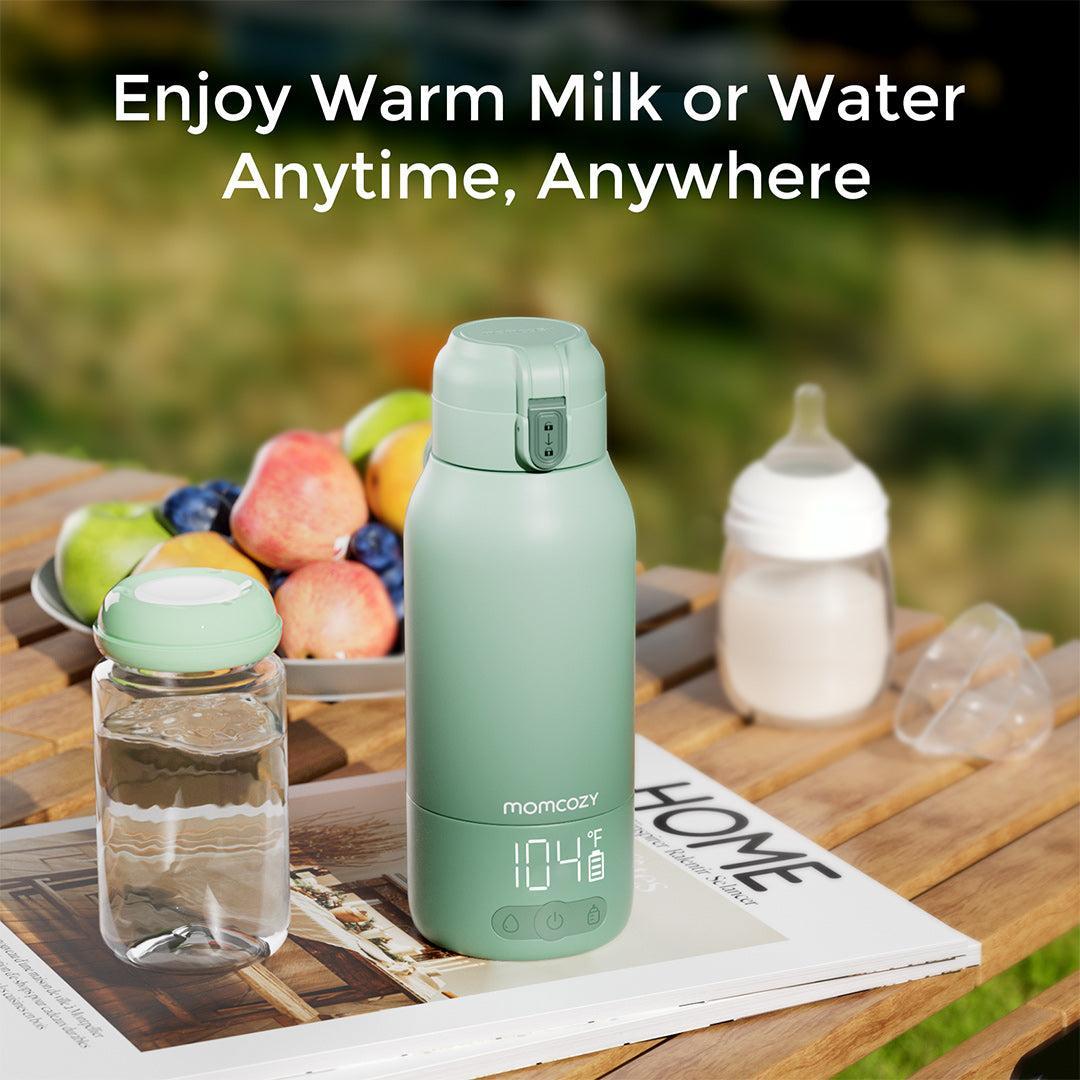 Momcozy Portable Milk Warmer for Travel-Bottle Warmers- | Natural Baby Shower