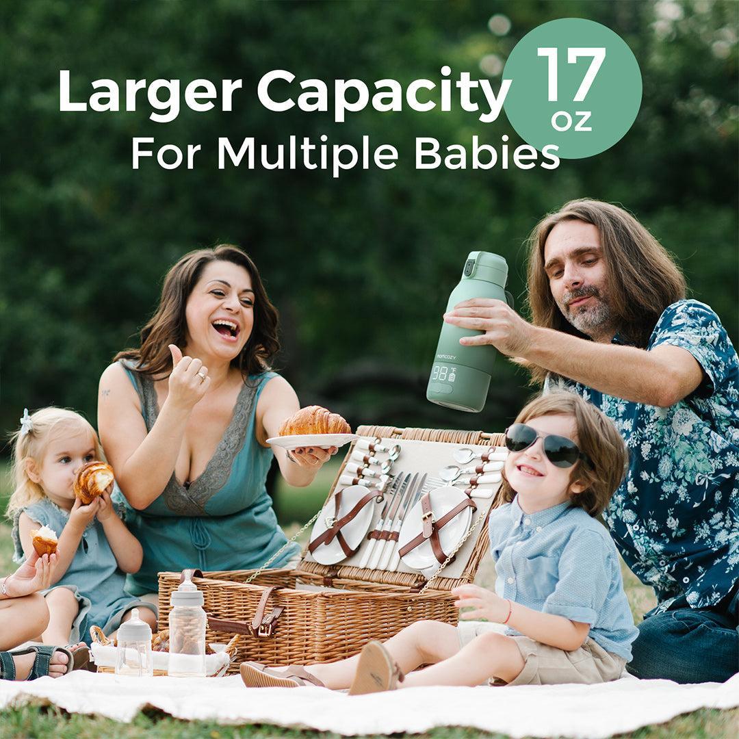 Momcozy Portable Milk Warmer for Travel-Bottle Warmers- | Natural Baby Shower