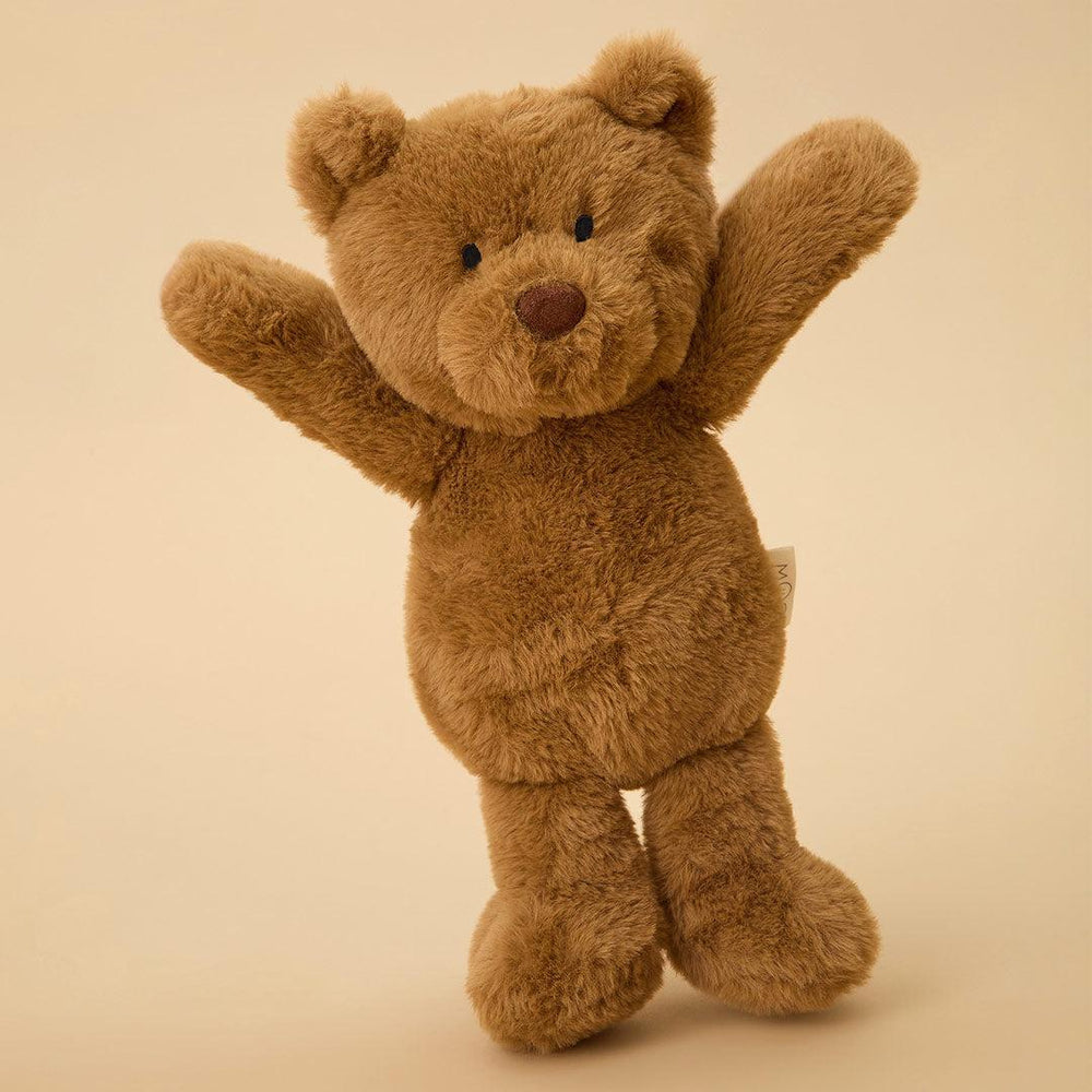 MORI Bear Soft Toy - Brown-Soft Toys-Brown-One Size | Natural Baby Shower