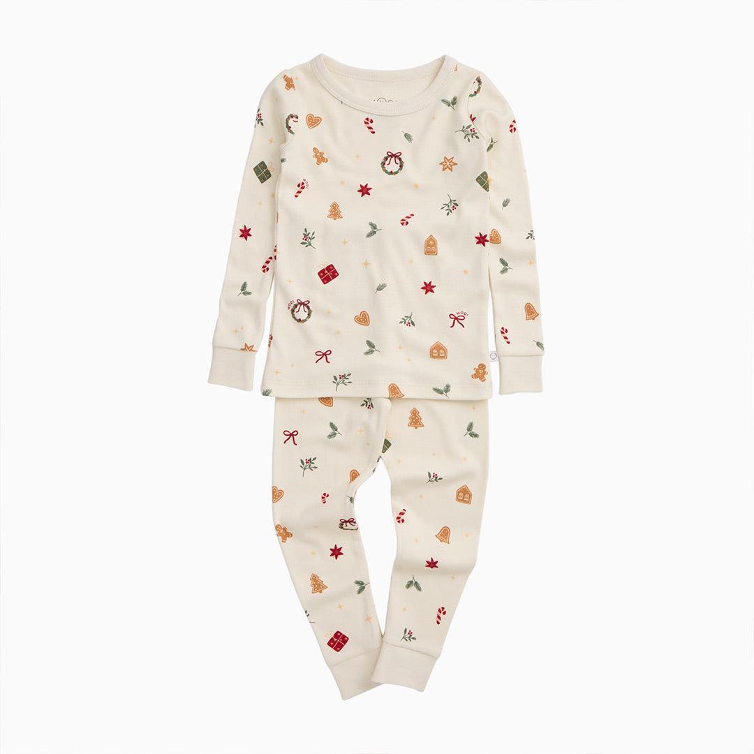 MORI Christmas Pyjamas - White Christmas-Pyjamas-White Christmas-9-12m | Natural Baby Shower