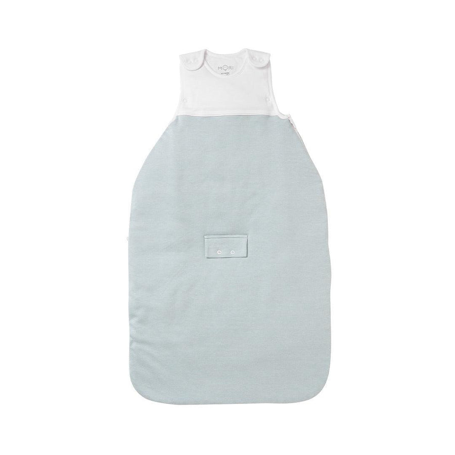 MORI Clever Winter Sleeping Bag - 2.5 Tog - Blue Stripe-Sleeping Bags-Blue Stripe- | Natural Baby Shower