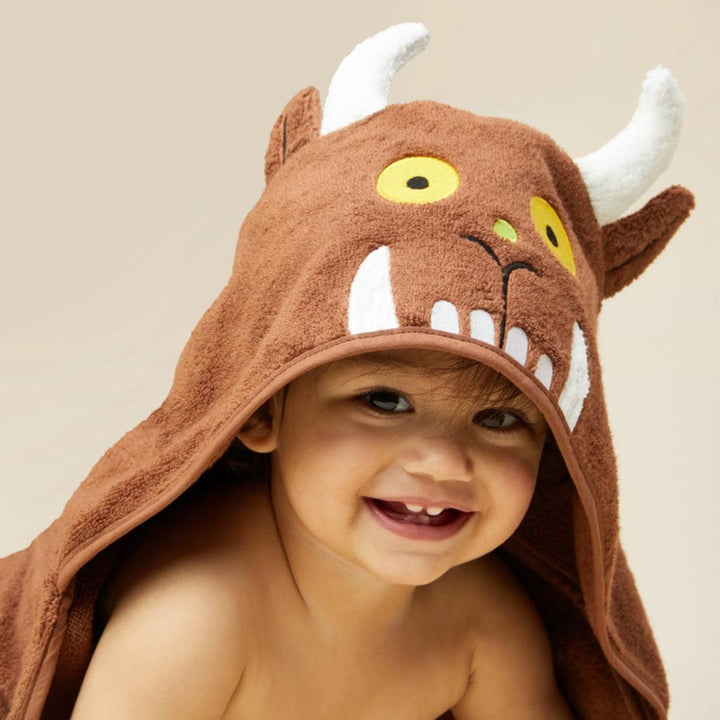 MORI Gruffalo Hooded Toddler Towel - The Gruffalo-Bath Towels-The Gruffalo-One Size | Natural Baby Shower