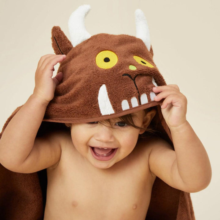 MORI Gruffalo Hooded Toddler Towel - The Gruffalo-Bath Towels-The Gruffalo-One Size | Natural Baby Shower