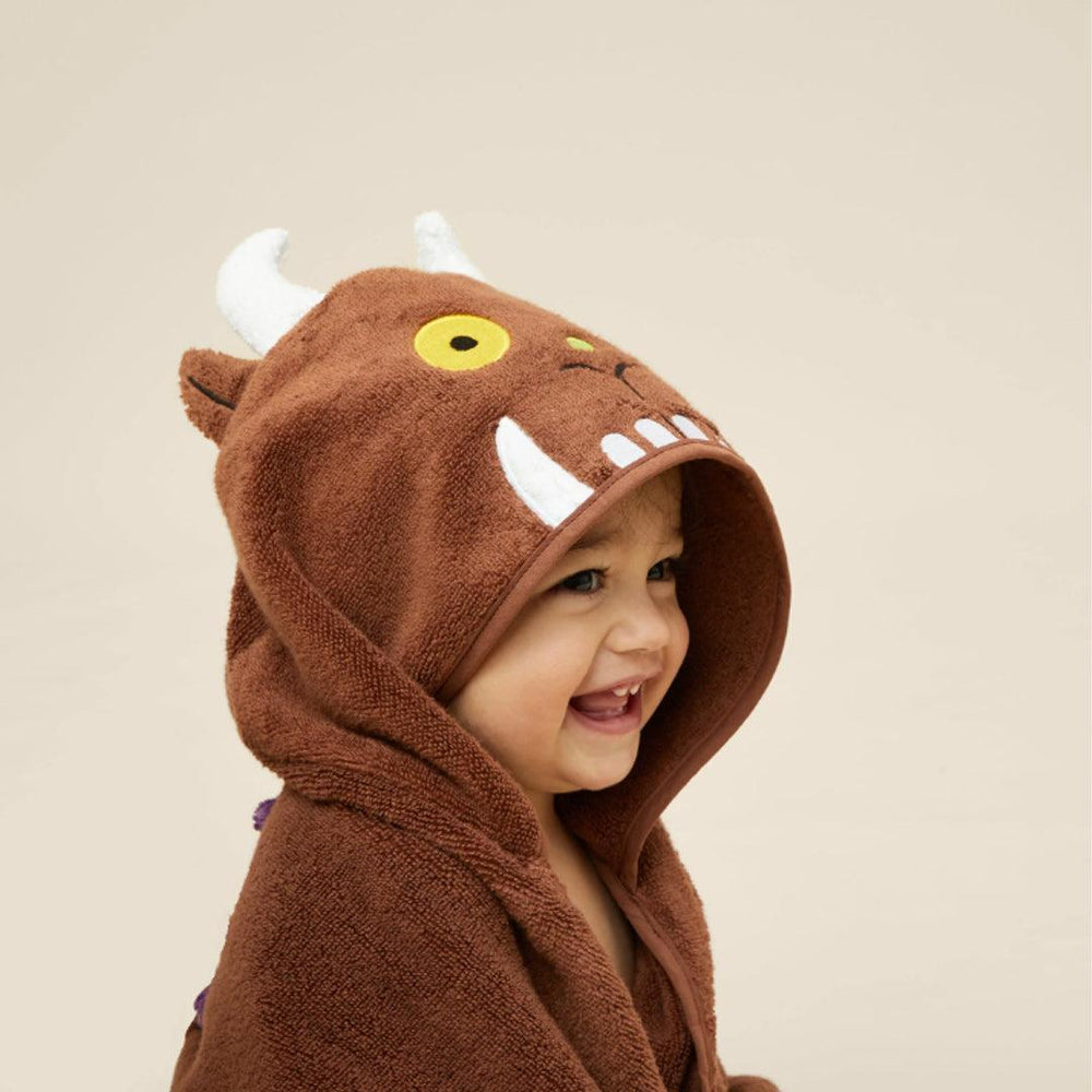 MORI Gruffalo Hooded Toddler Towel - The Gruffalo-Bath Towels-The Gruffalo-One Size | Natural Baby Shower