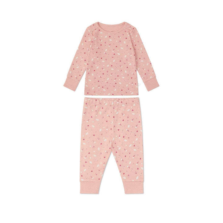 MORI Floral Pyjama - Floral-Pyjamas-Floral-6-9m | Natural Baby Shower