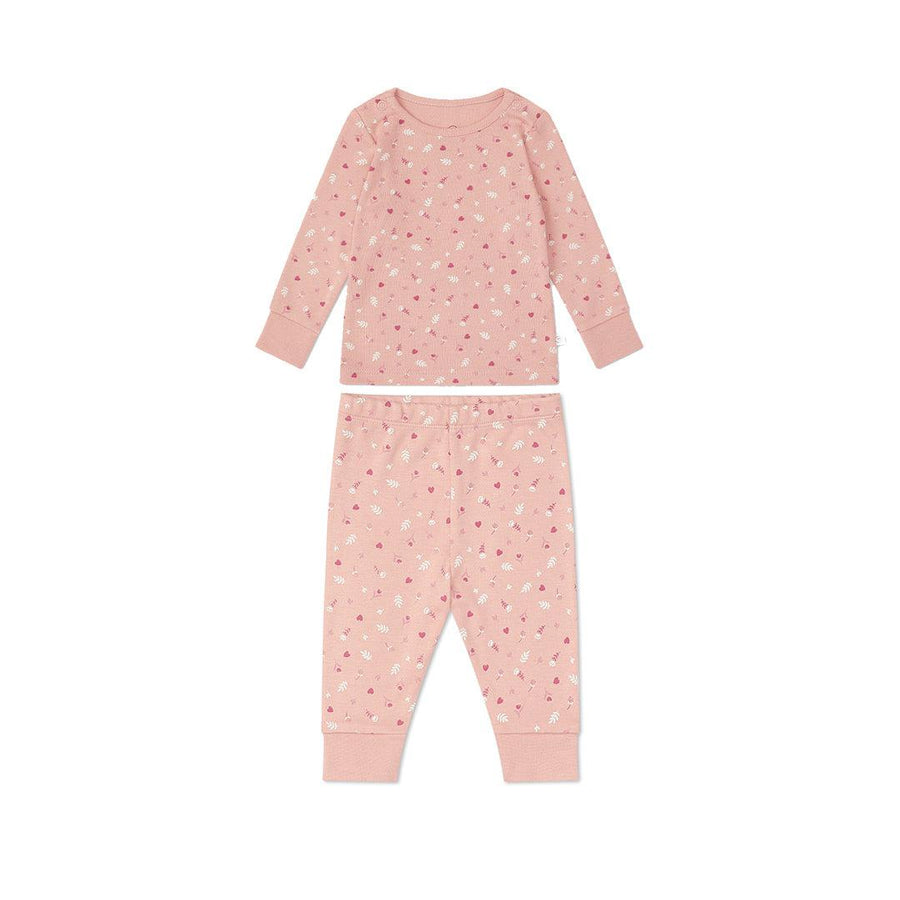 MORI Floral Pyjama - Floral-Pyjamas-Floral-6-9m | Natural Baby Shower