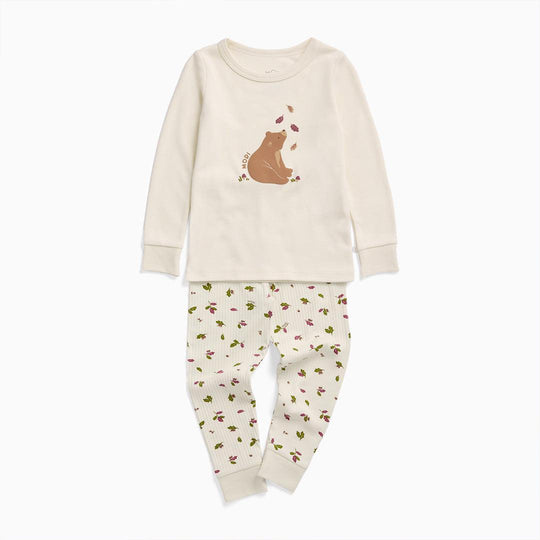 MORI Pyjama Set - Woodland-Pyjamas-Woodland-12-18m | Natural Baby Shower