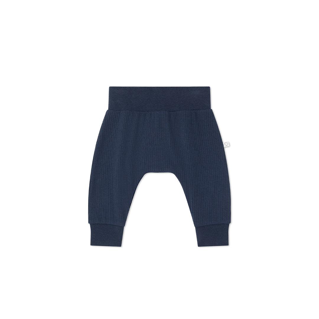MORI Reindeer Jogger - Reindeer + Navy-Trousers-Reindeer + Navy-0-3m | Natural Baby Shower