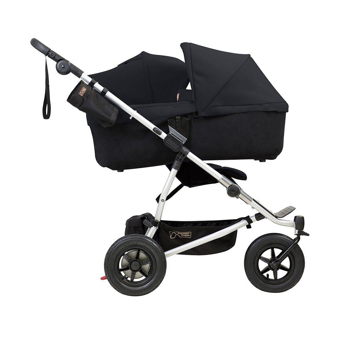 Mountain Buggy Duet Carrycot Plus - Black-Carrycots- | Natural Baby Shower
