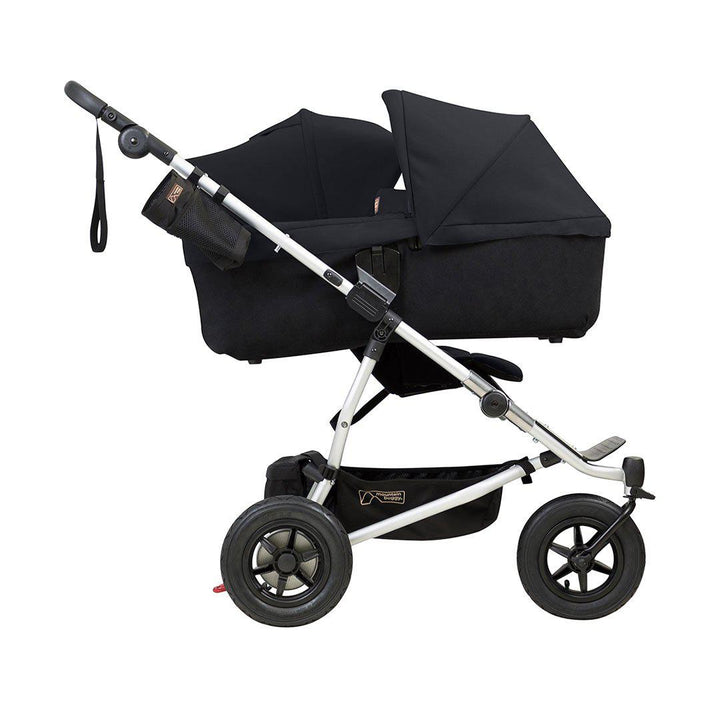Mountain Buggy Duet Carrycot Plus - Black-Carrycots- | Natural Baby Shower