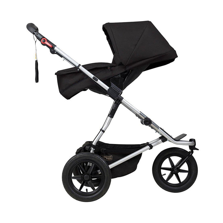 Outlet - Mountain Buggy Urban Jungle Carrycot Plus - Black-Carrycots- | Natural Baby Shower
