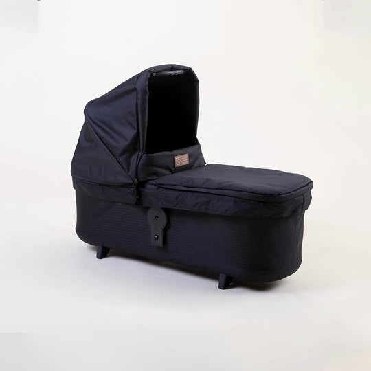 Mountain Buggy Duet V4 Carrycot Plus Heritage Collection - Caviar-Carrycots-Caviar- | Natural Baby Shower