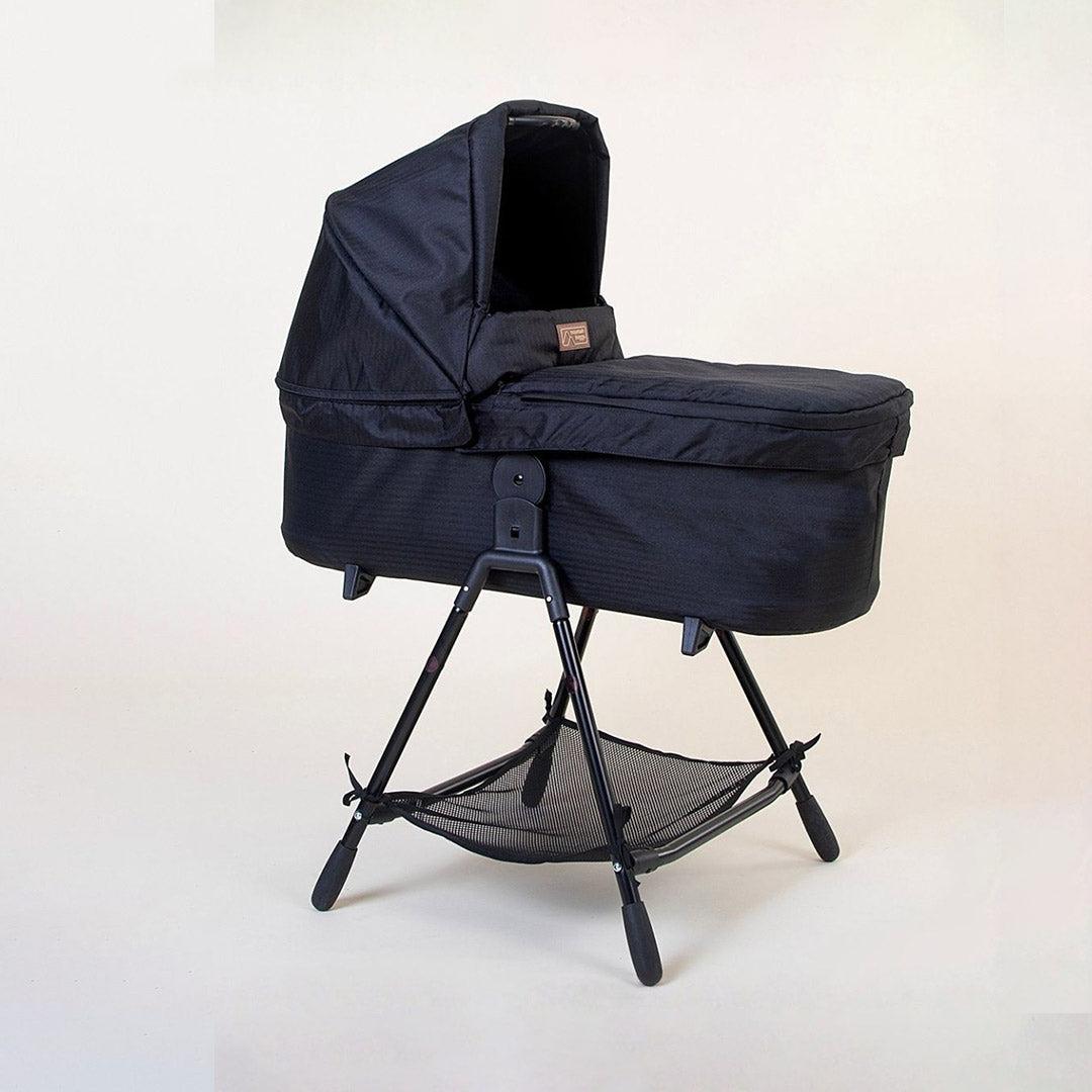 Mountain Buggy Duet V4 Carrycot Plus Heritage Collection - Caviar-Carrycots-Caviar- | Natural Baby Shower