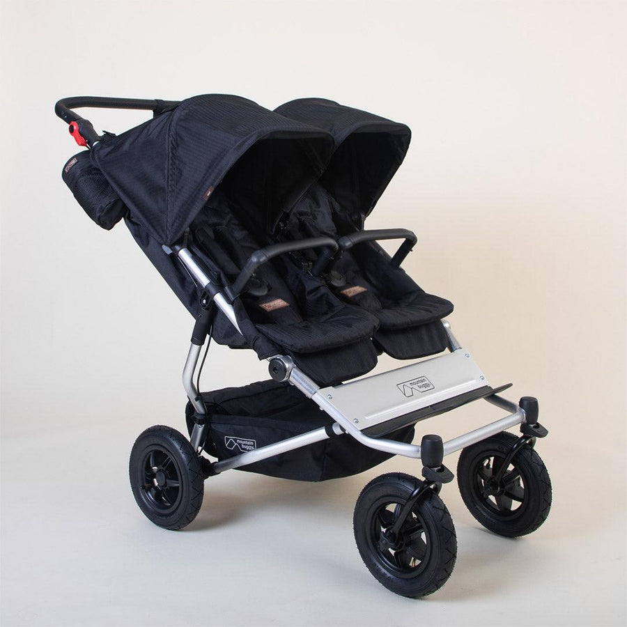 Mountain Buggy Duet V4 Pushchair Heritage Collection - Caviar-Strollers-Caviar- | Natural Baby Shower