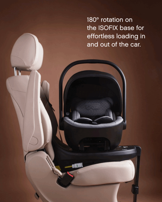 Mountain Buggy Nest R129 i-Size Car Seat & Base - Black-Car Seats-Black- | Natural Baby Shower