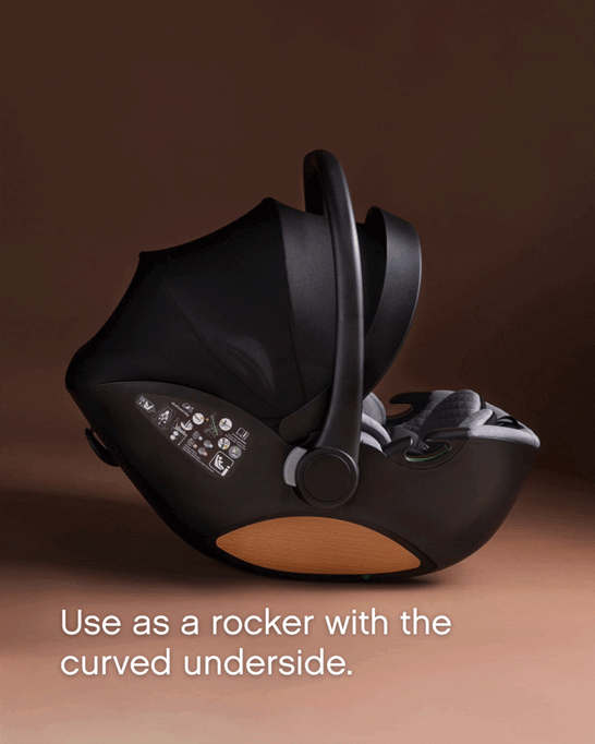 Mountain Buggy Nest R129 i-Size Car Seat & Base - Black-Car Seats-Black- | Natural Baby Shower