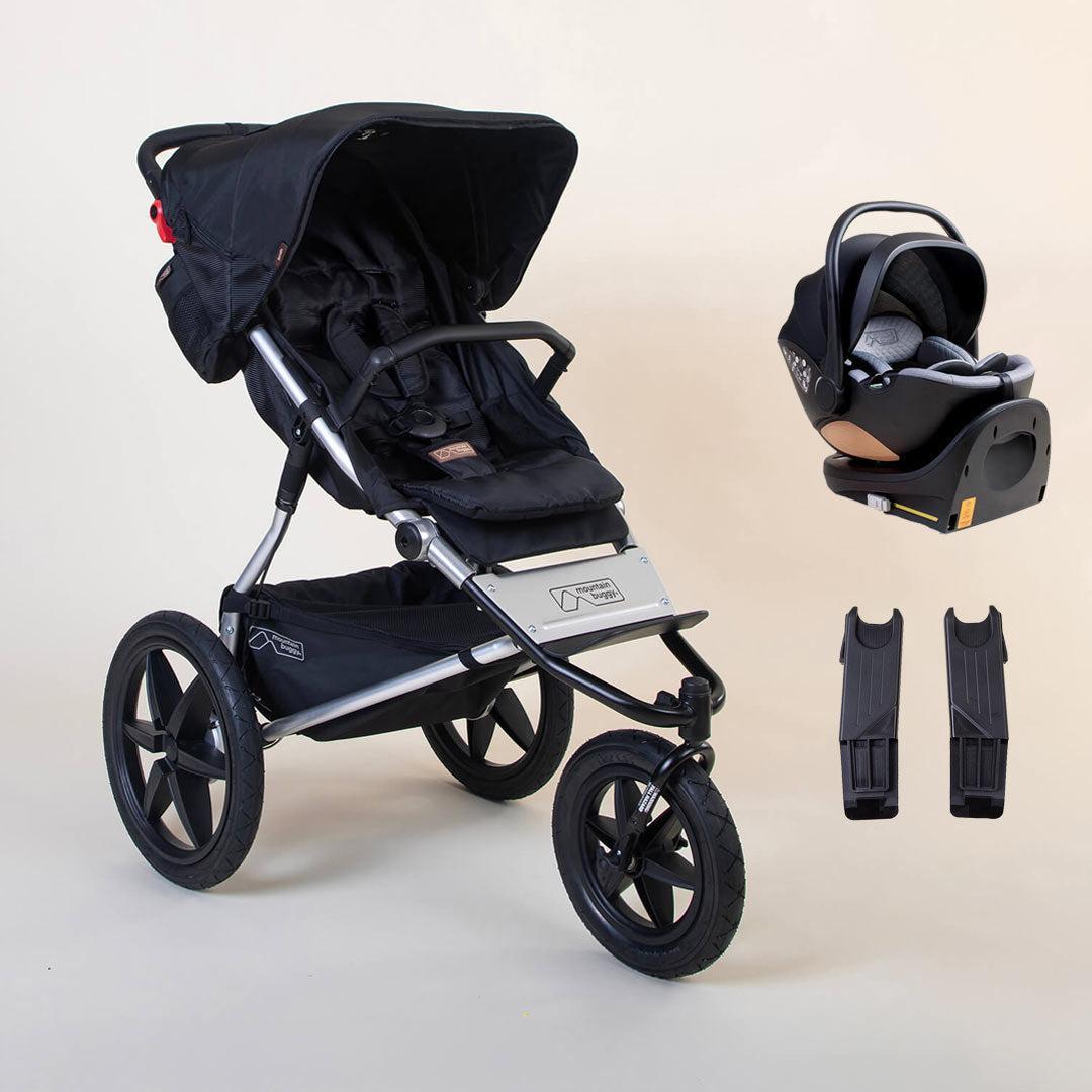 Mountain Buggy Terrain Travel System - Onyx-Travel Systems-Onyx- | Natural Baby Shower