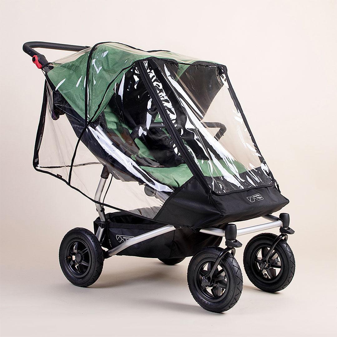 Mountain Buggy Duet Double Storm Cover-Raincovers- | Natural Baby Shower