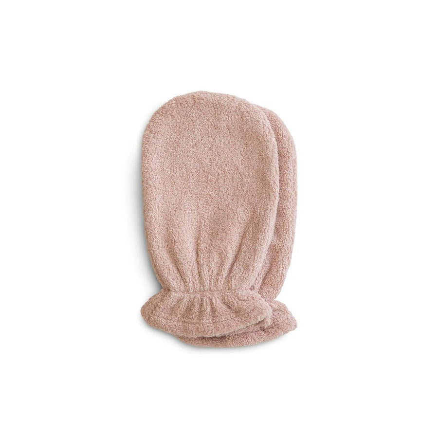 Mushie Bath Mitt - 2 Pack - Blush-Bath Mitts-Blush- | Natural Baby Shower