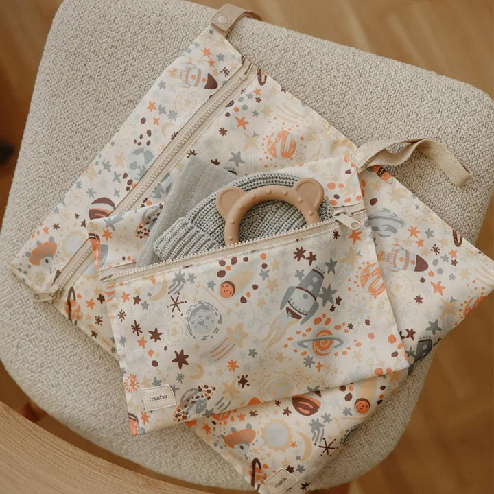Mushie Bear Teether - Natural-Teethers-Natural- | Natural Baby Shower