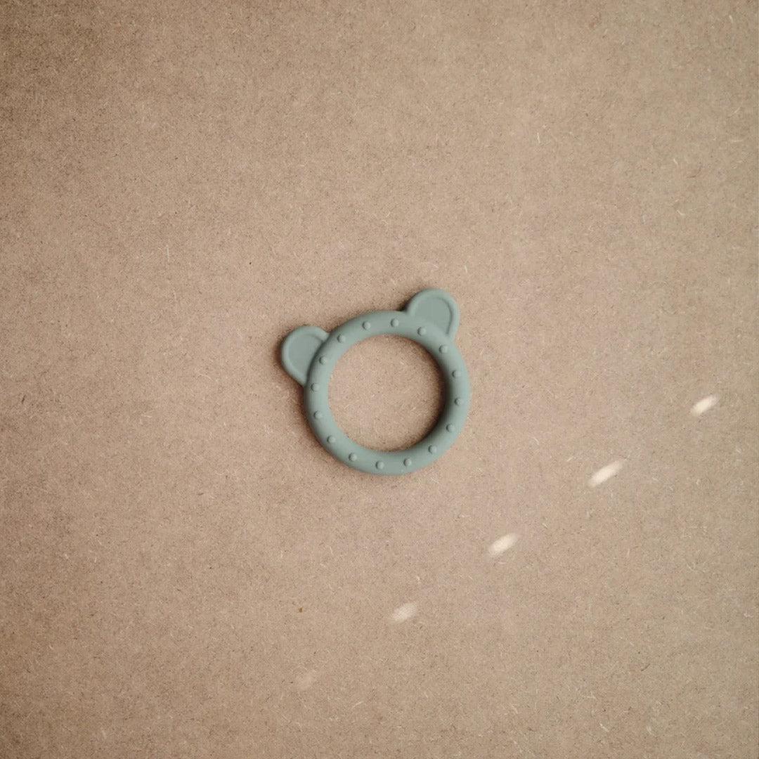 Mushie Bear Teether - Thyme-Teethers-Thyme- | Natural Baby Shower