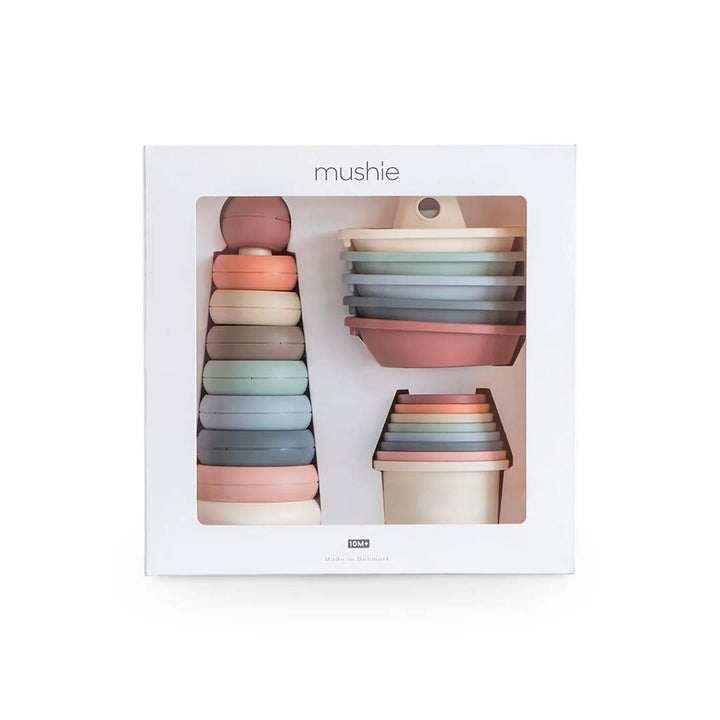 Mushie Toy Giftset-Baby Sensory-One Size- | Natural Baby Shower