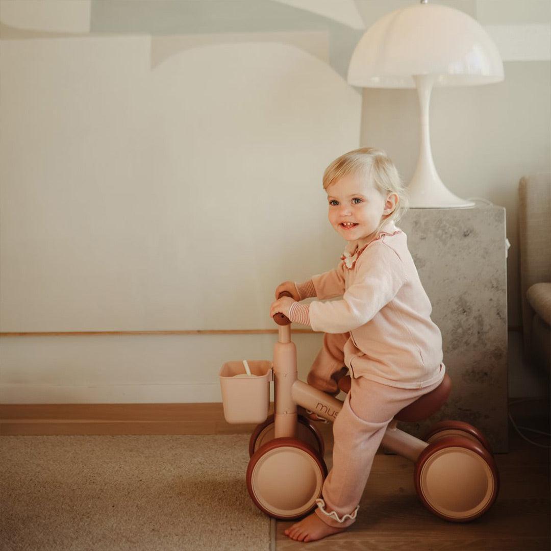 Mushie Mini Toddler Bike - Blush-Bikes-Blush- | Natural Baby Shower