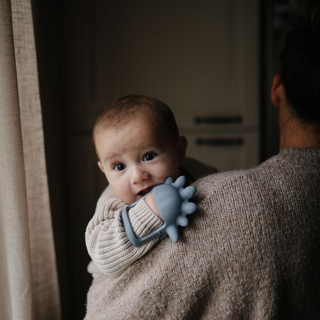 Mushie Dino Sensory Teether