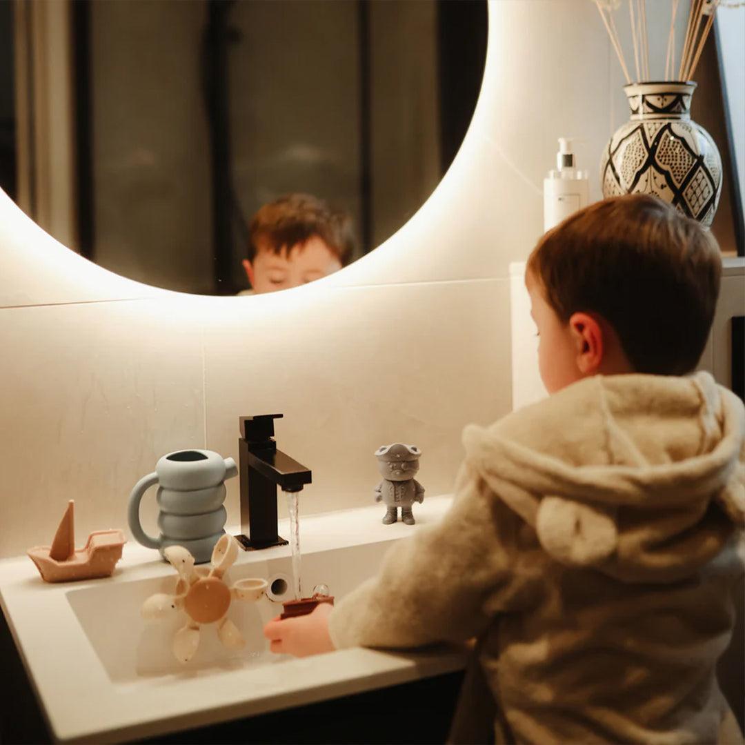 Mushie Pirate Mold Free Bath Play Set - Pirate Theme In Multicolour-Bath Toys-Pirate Theme In Multicolour- | Natural Baby Shower