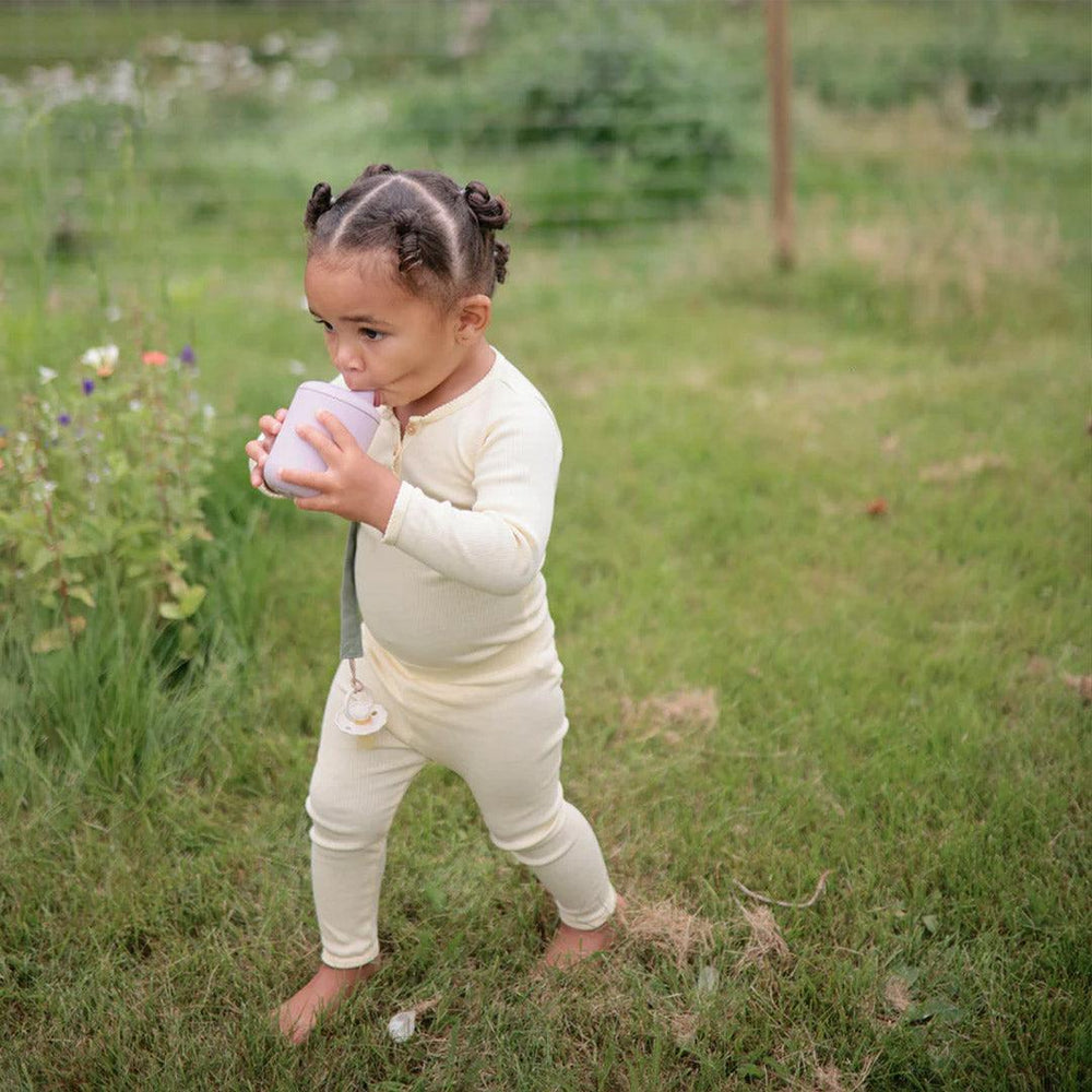 Mushie Silicone Sippy Cup - Blush-Sippy Cups-Blush-175ml | Natural Baby Shower
