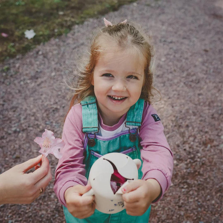 Mushie Silicone Snack Cup - Bees-Snack Cups-Bees- | Natural Baby Shower