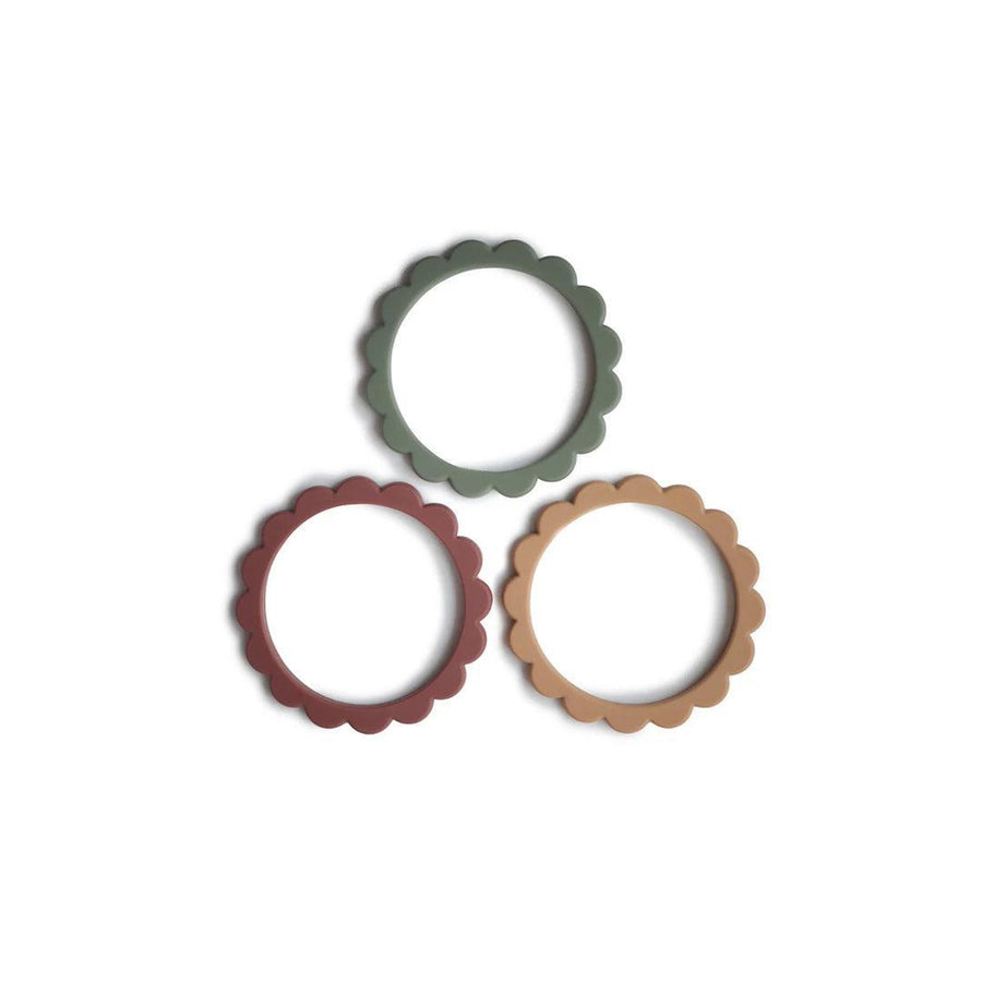Mushie Teether Bracelets - Multi-Teethers-Multi- | Natural Baby Shower