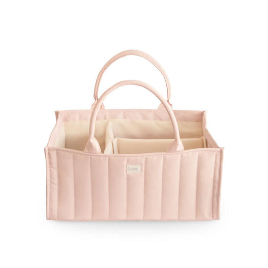 Mushie Nappy Caddy - Blush-Nappy Laundry + Storage-Blush- | Natural Baby Shower