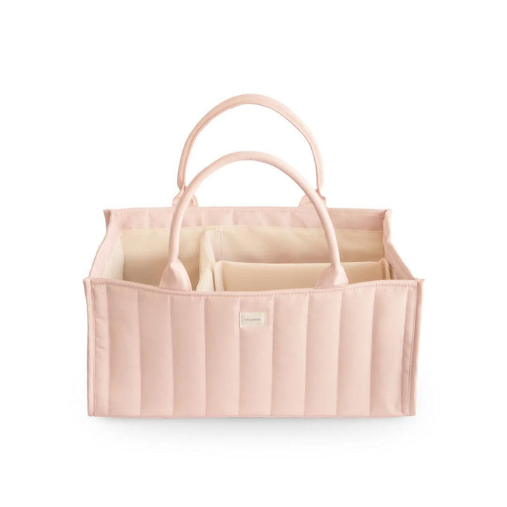 Mushie Nappy Caddy - Blush-Nappy Laundry + Storage-Blush- | Natural Baby Shower