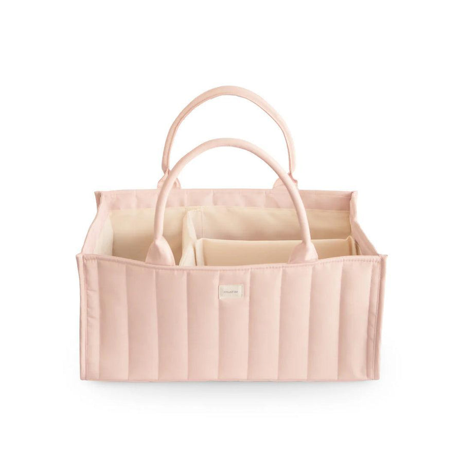 Mushie Nappy Caddy - Blush-Nappy Laundry + Storage-Blush- | Natural Baby Shower