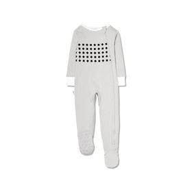 Baby Boy Winter Jersey In Gray Color Imported Preloved Stuff Design Microscope CVB523 main image 0