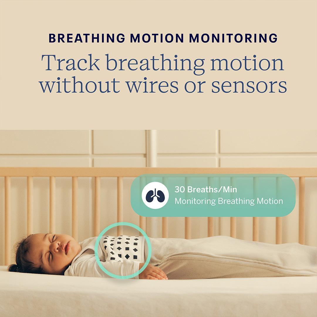 Nanit Pro Baby Monitor + Floor Stand Gen2 - White-Baby Monitors- | Natural Baby Shower
