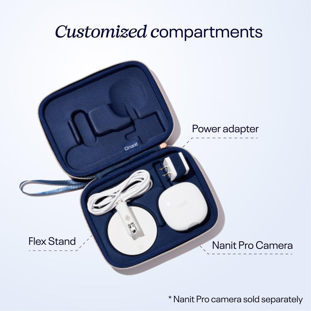 Nanit Travel Case - Marble-Baby Monitors-Marble- | Natural Baby Shower