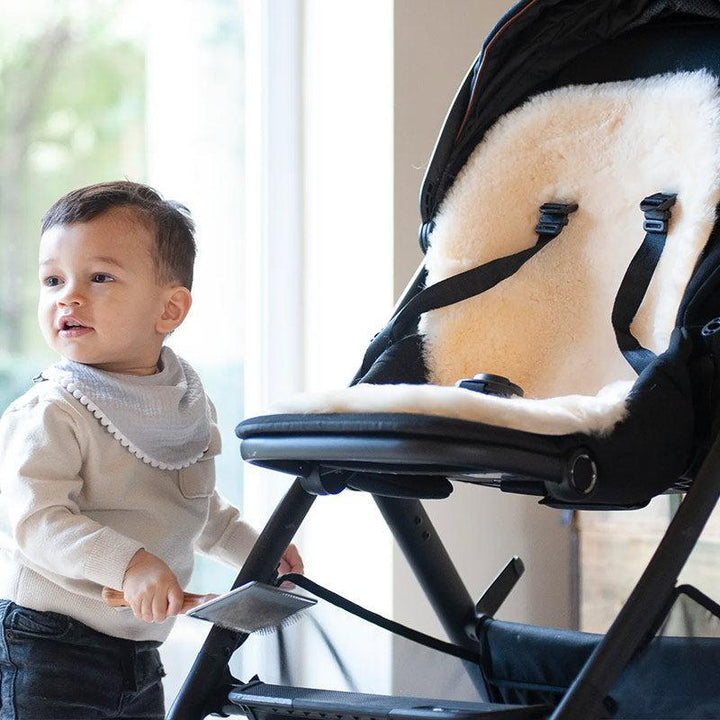 Naturally Sheepskins Snuggly Sheepskin Pram Liner - Natural-Seat Liners-Natural- | Natural Baby Shower