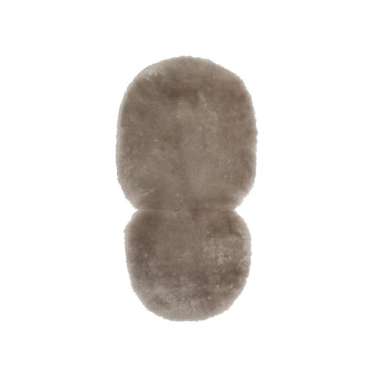 Naturally Sheepskins Snuggler Sheepskin Pram Liner - Taupe-Seat Liners-Taupe- | Natural Baby Shower