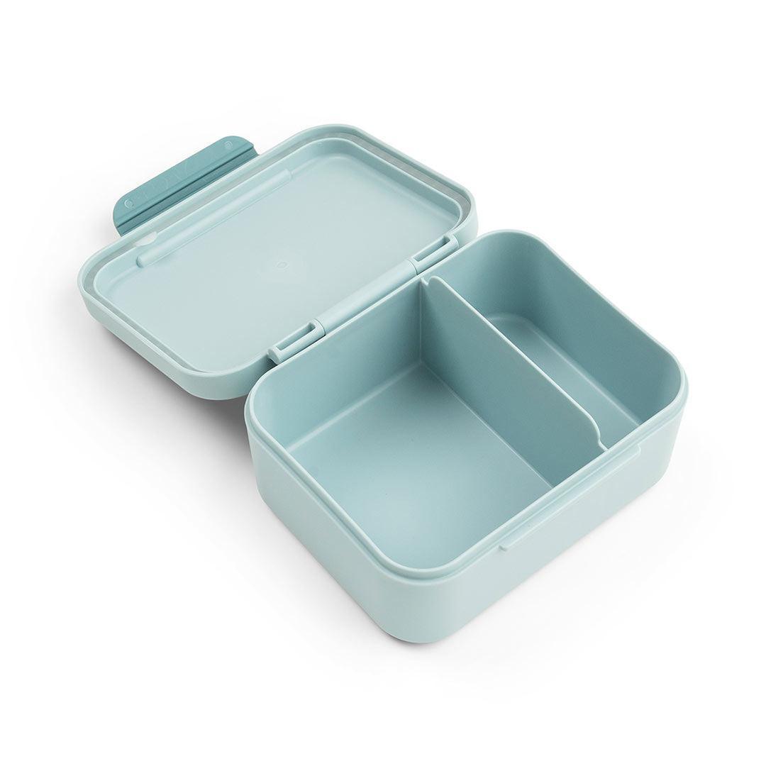 Done by Deer Tiny Lunch Box With Snack Picks - Tiny Farm Blue-Lunch Boxes-Tiny Farm Blue- | Natural Baby Shower