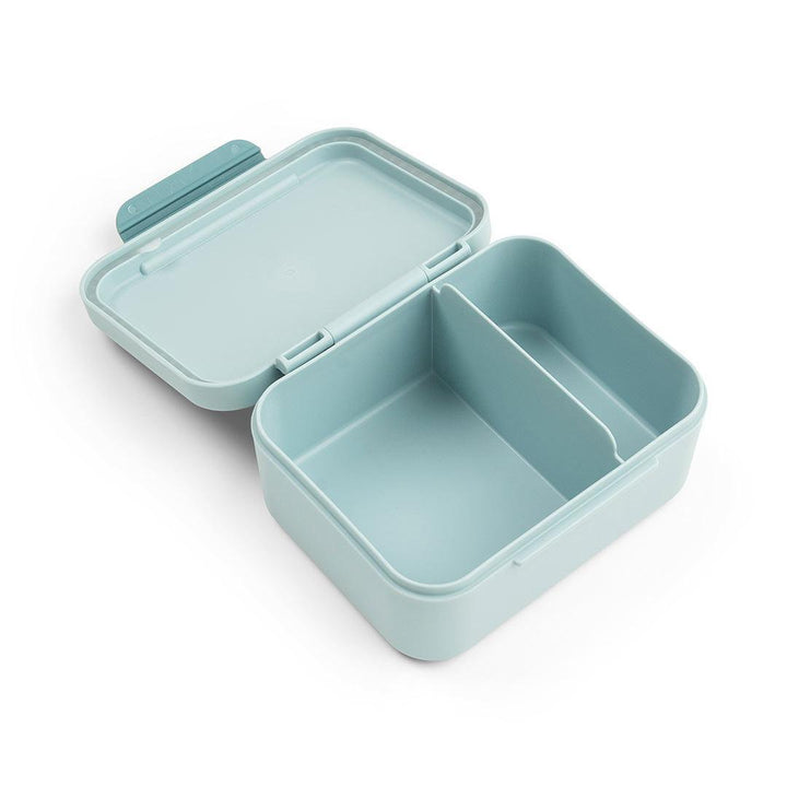 Done by Deer Tiny Lunch Box With Snack Picks - Tiny Farm Blue-Lunch Boxes-Tiny Farm Blue- | Natural Baby Shower