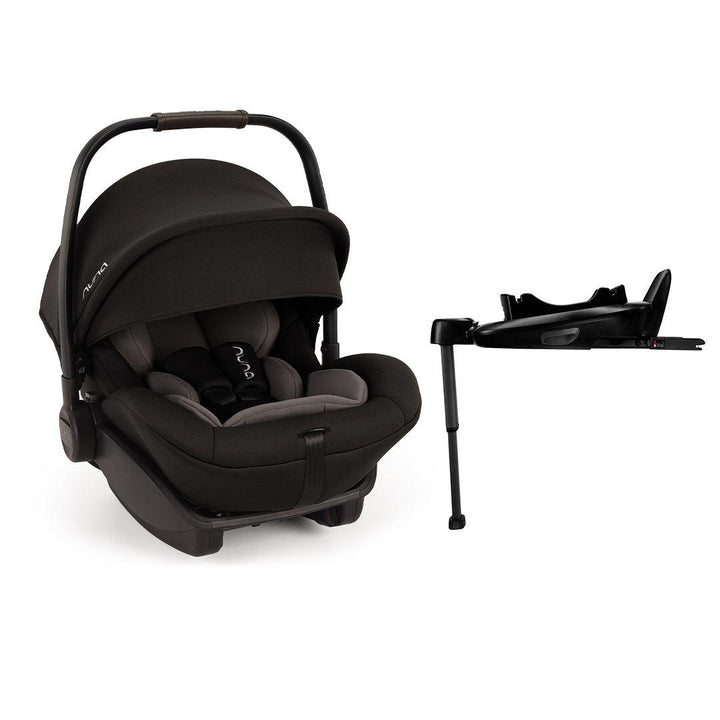 Nuna ARRA NEXT Car Seat - Caviar-Car Seats-Caviar-With Base | Natural Baby Shower