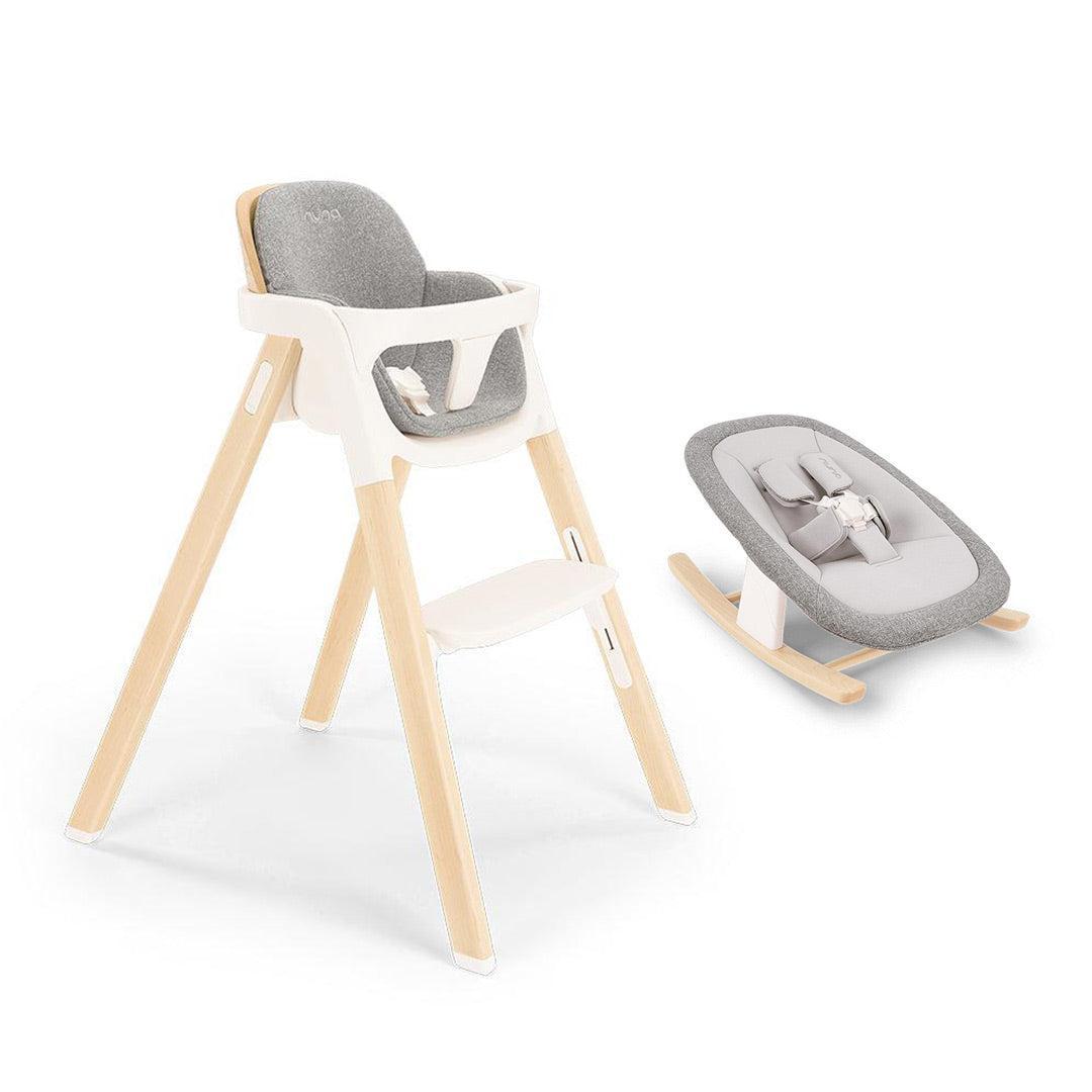 Nuna BRYN Highchair - Heritage-Highchairs-Heritage-With Rocker | Natural Baby Shower