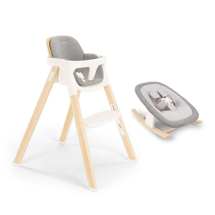 Nuna BRYN Highchair - Heritage-Highchairs-Heritage-With Rocker | Natural Baby Shower